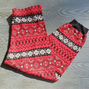 New York & Company Pajama Pants PJs NWT Size XXL Snowflakes Fair Isle